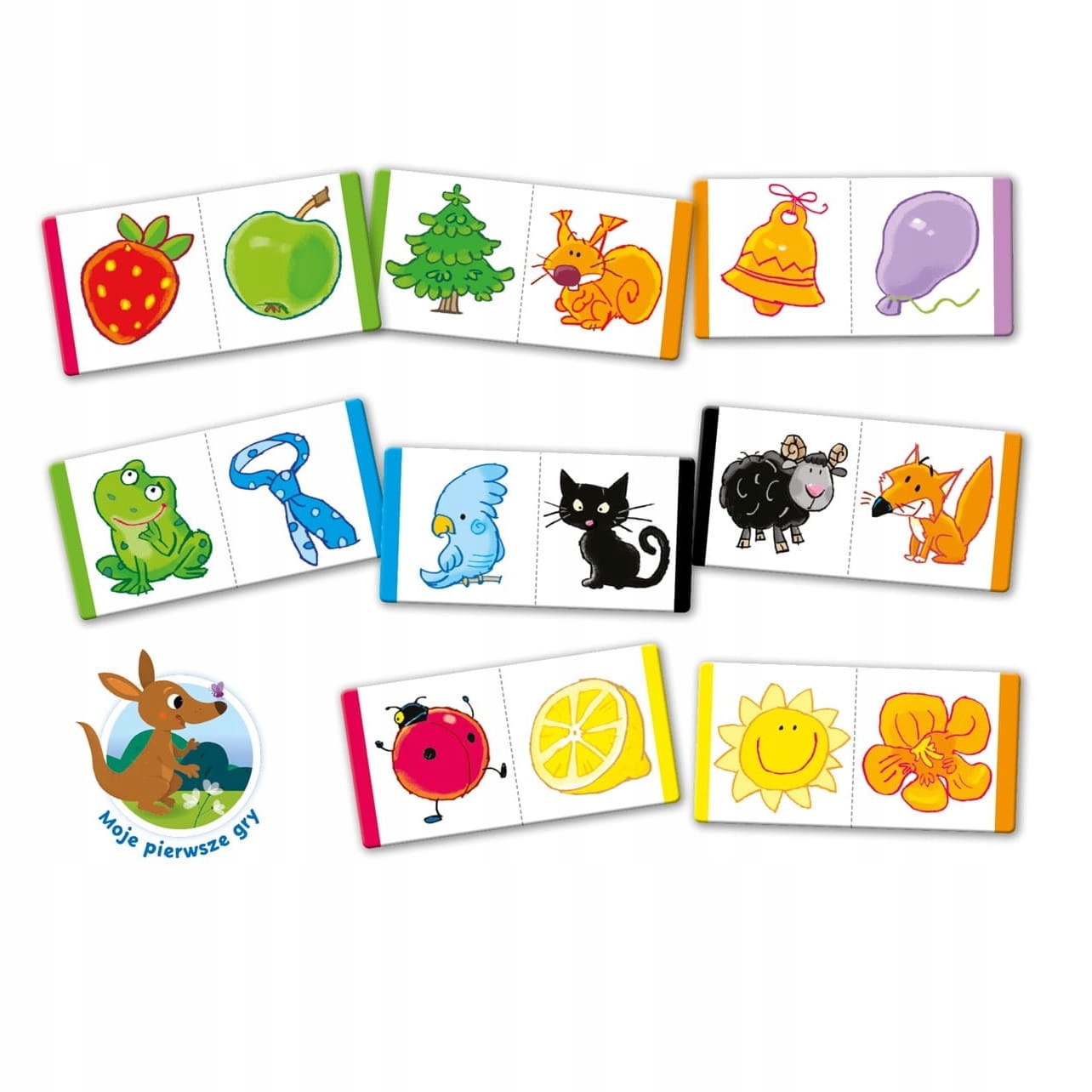 GRA KOLORKI GRANNA DOMINO UKŁADANKA DLA MALUCHA Nazwa Kolorki