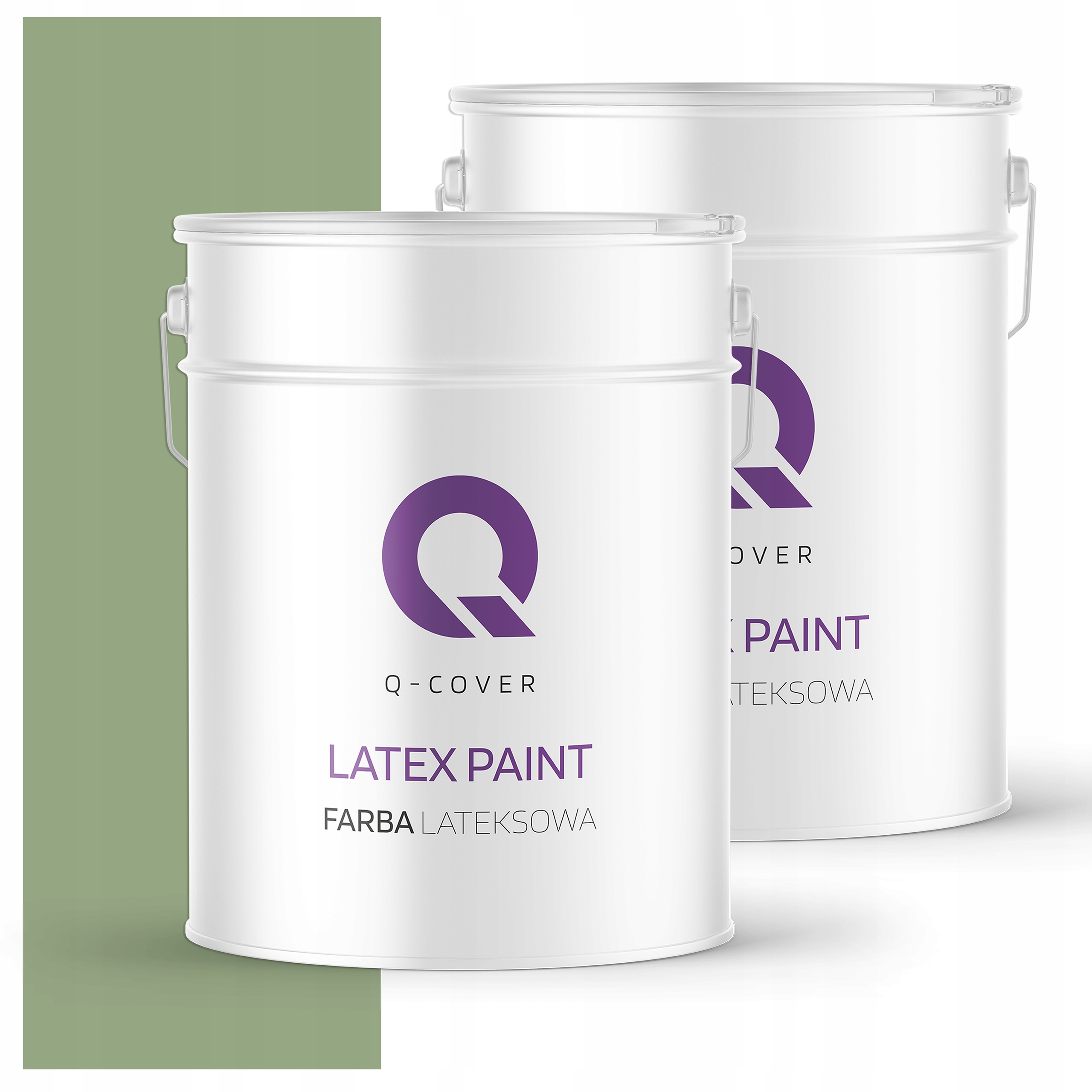 Barva vnitřní stropní barva 10L Hluboký matný olivový odstín H2036