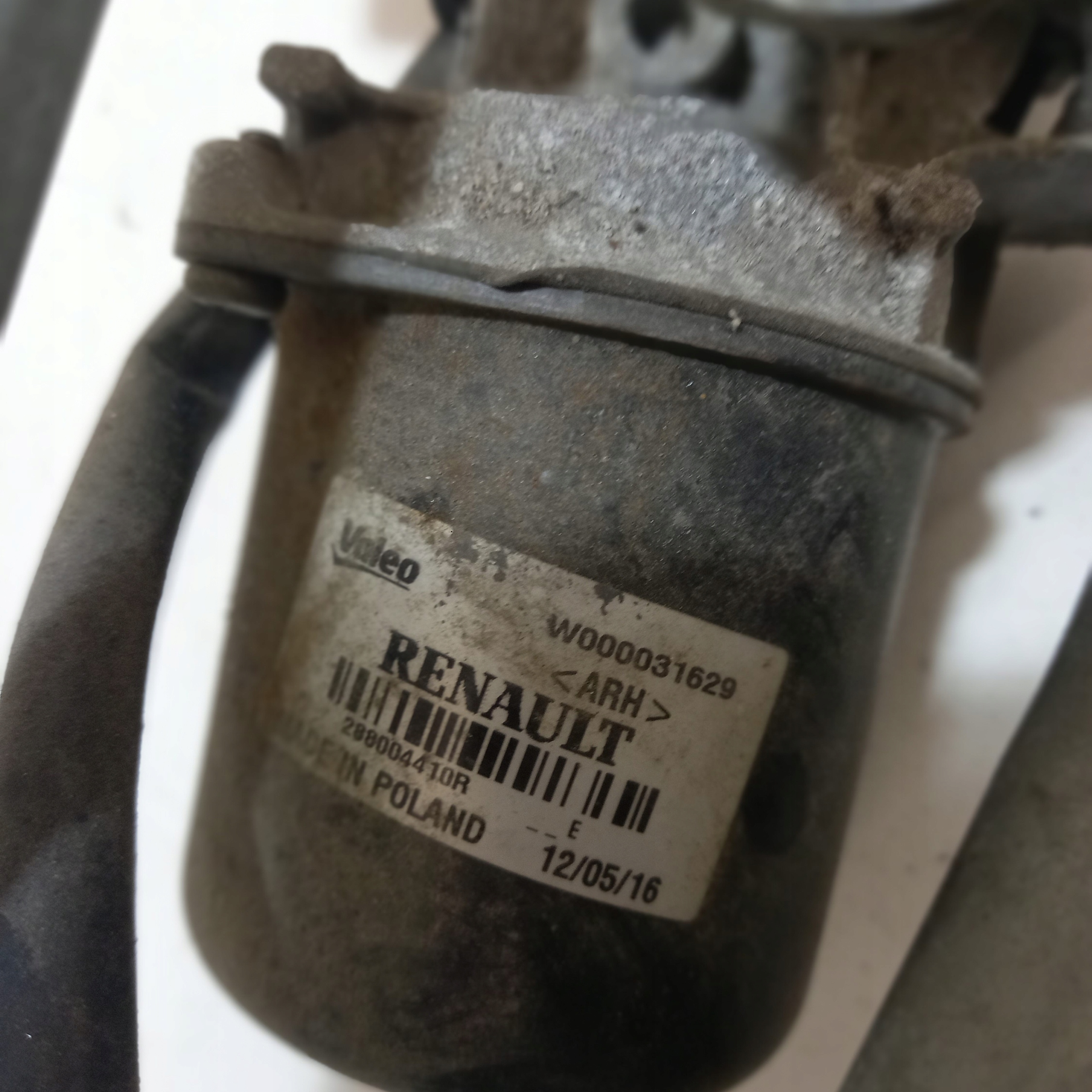 wiper mechanism front DACIA LOGAN II