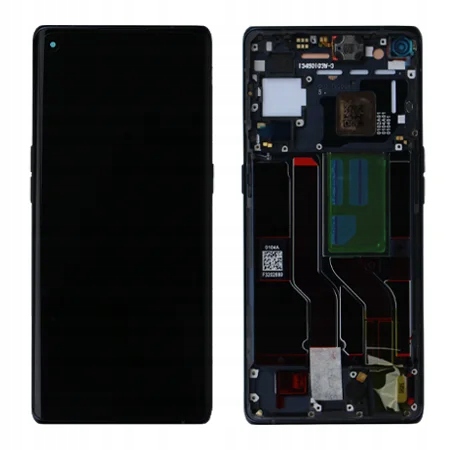 Originální Rámeček LCD Oppo Displej Reno 5 Pro 5G Digitizer Černý
