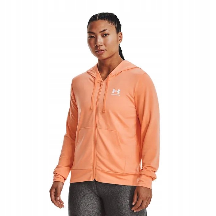 Bluza treningowa damska Under Armour pomarańczowa