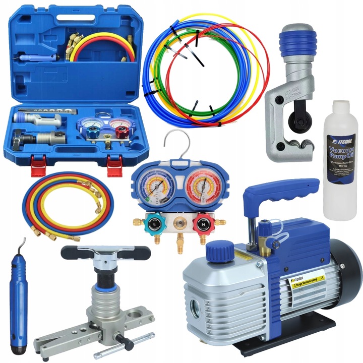 Sada nástrojov na montáž klimatizačného servisu Aitcool
