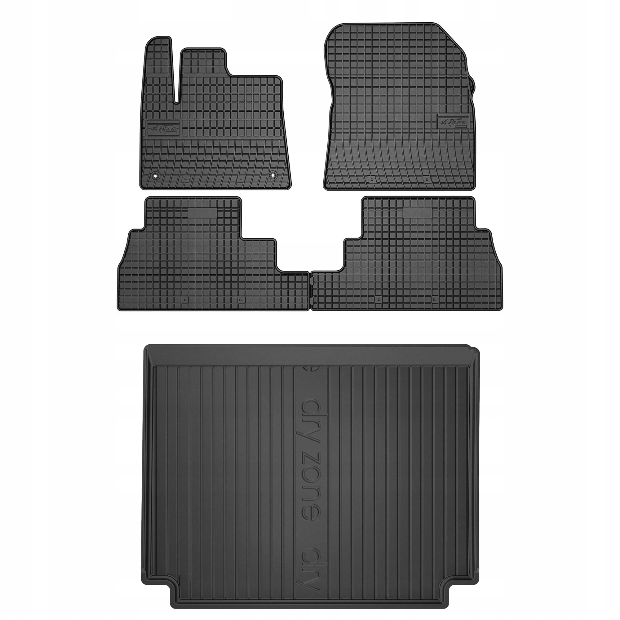 Gumové rohože a rohože pre Peugeot Rifter od roku 2018