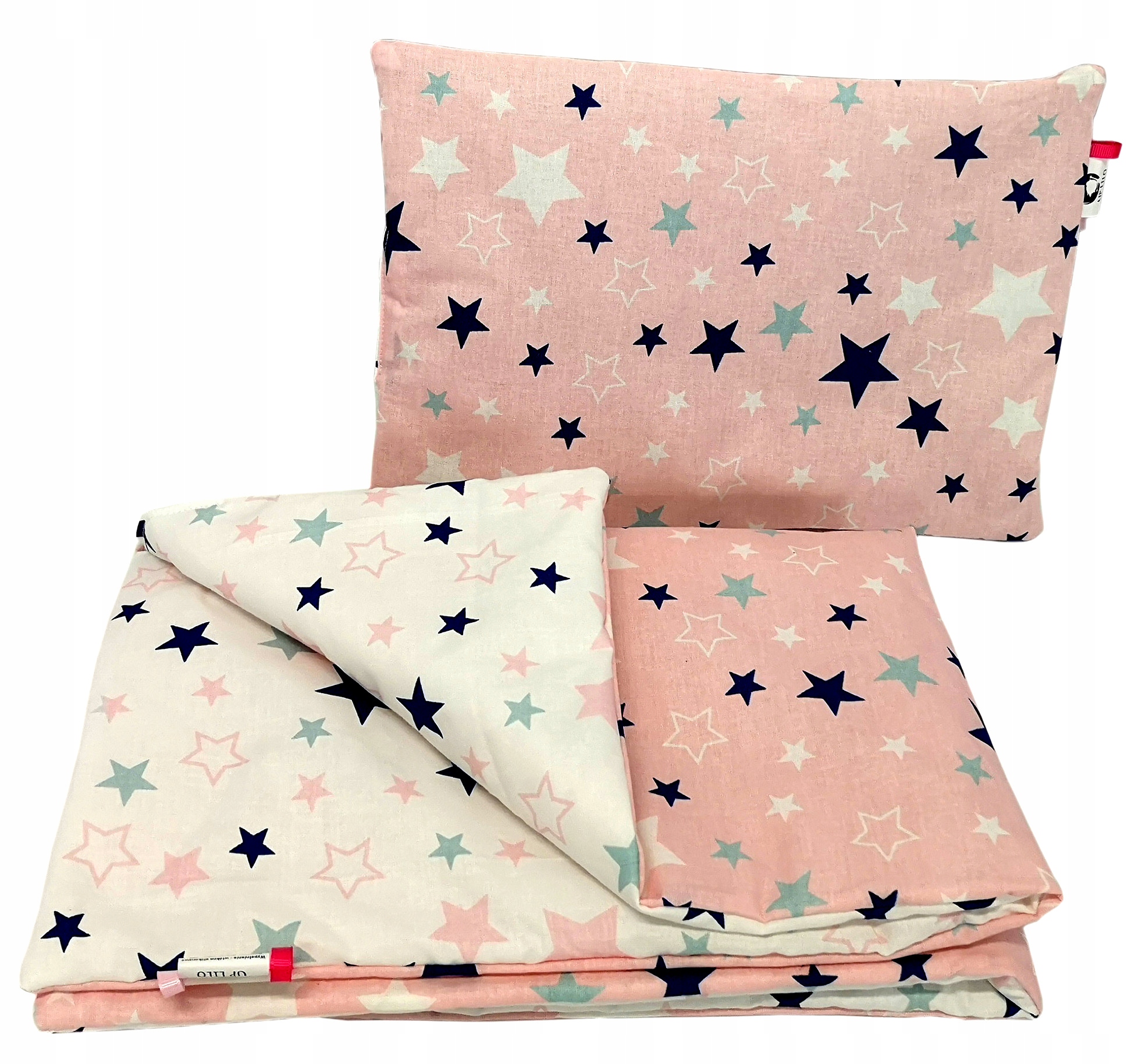 

LiLo komplet pościel do wózka kocyk 75cm poduszka