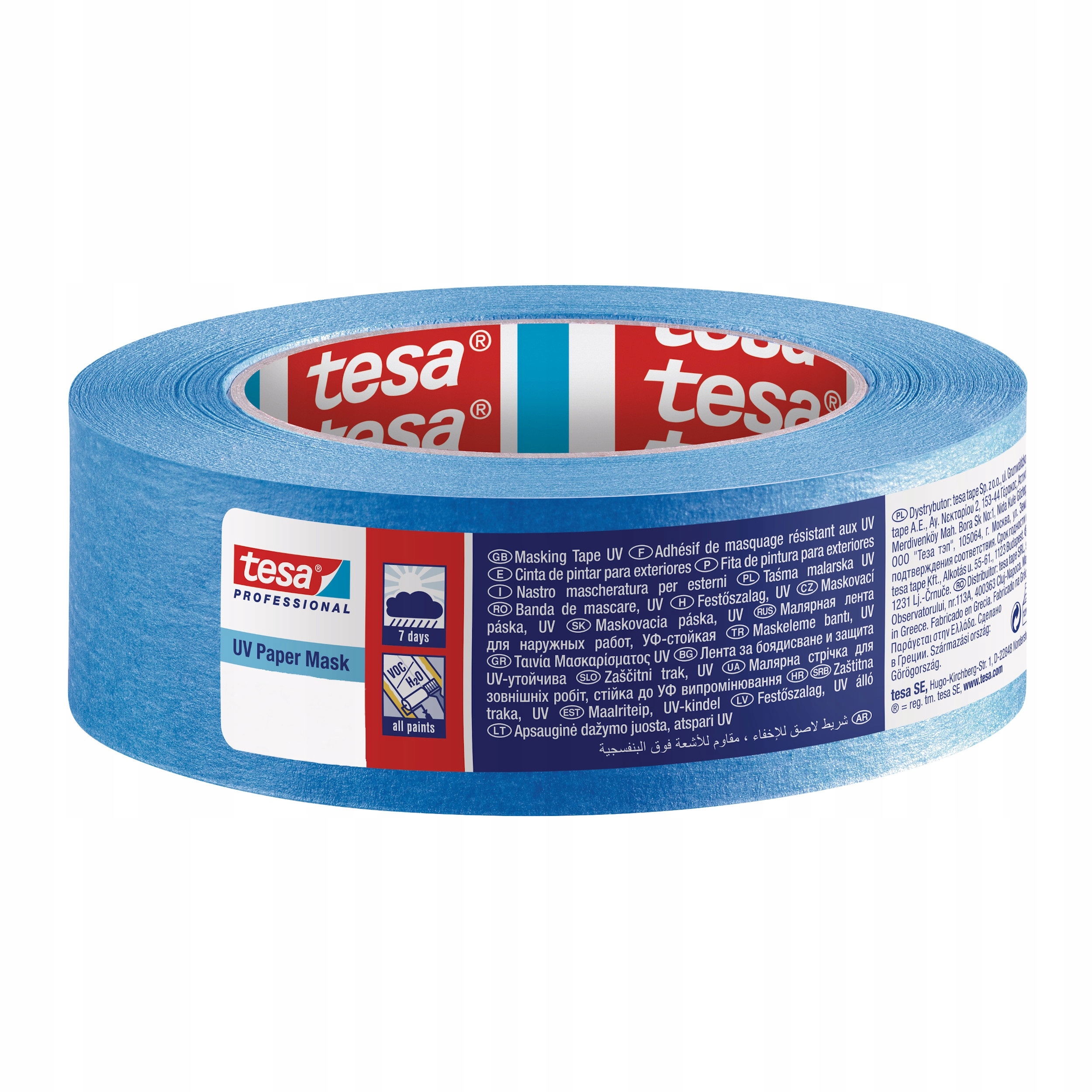 

Taśma Niebieska Malarska Tesa 4431 38MM/50M 7DNI