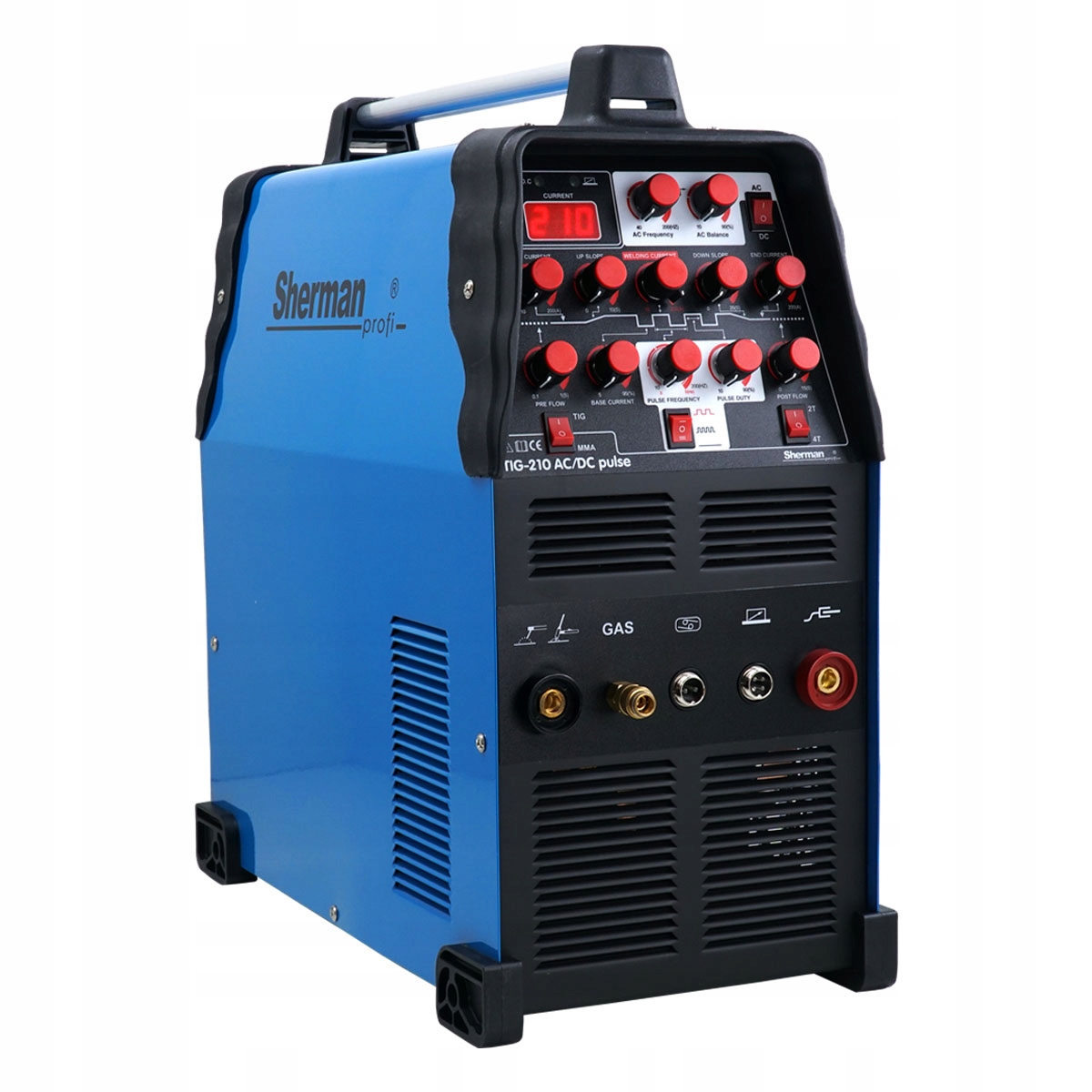 Spawarka Sherman TIG 210 AC/DC Puls zestaw 200A EAN (GTIN) 5904624012478