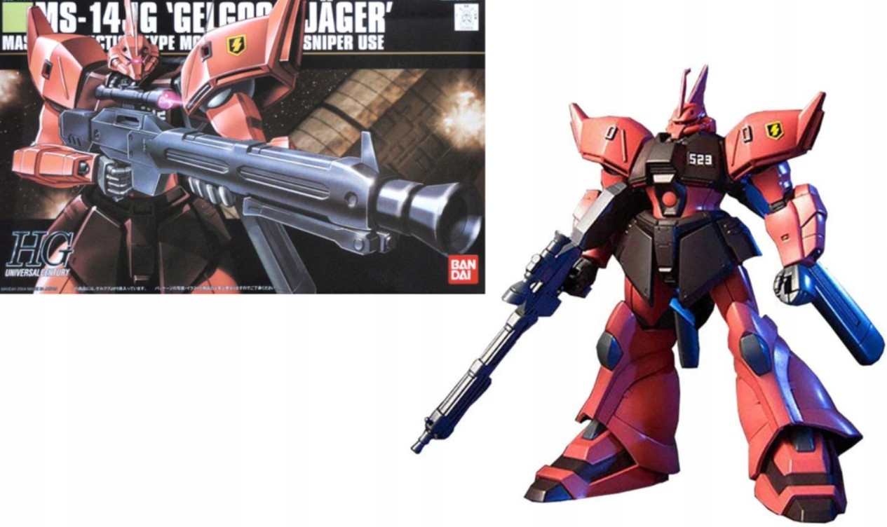 Gundam Hguc 1/144 MS-14JG Gelgoog Jager Model