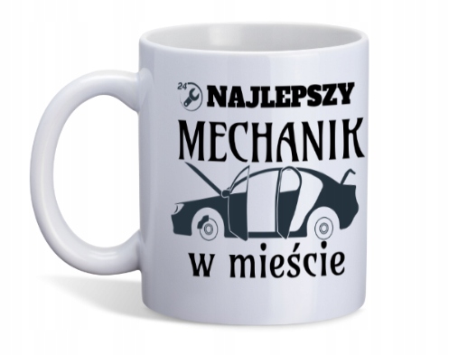 Najlepší Mechanik v meste Hrnček pre automobilového nadšenca 330 ml krabička