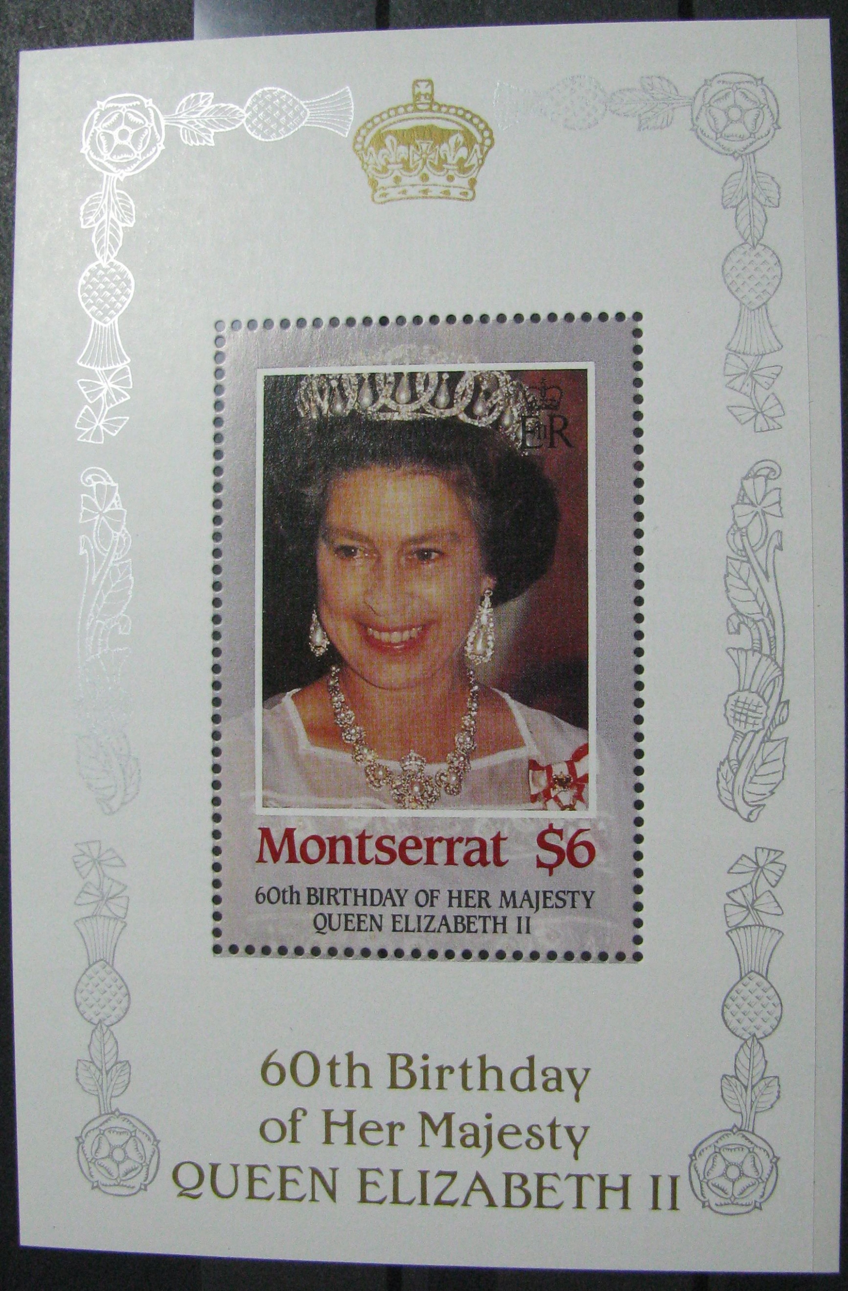 MONTSERRAT - blok czysty **