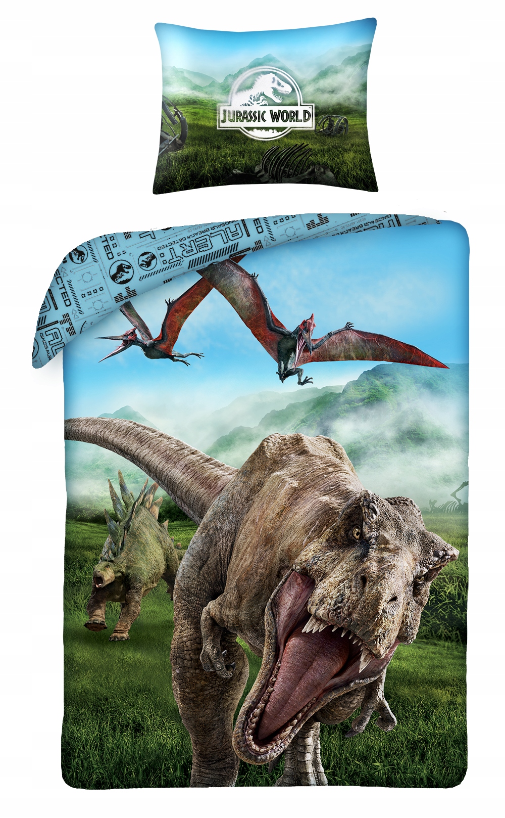 

Pościel 140x200 Dinozaur Tyranozaur Jurassic 02