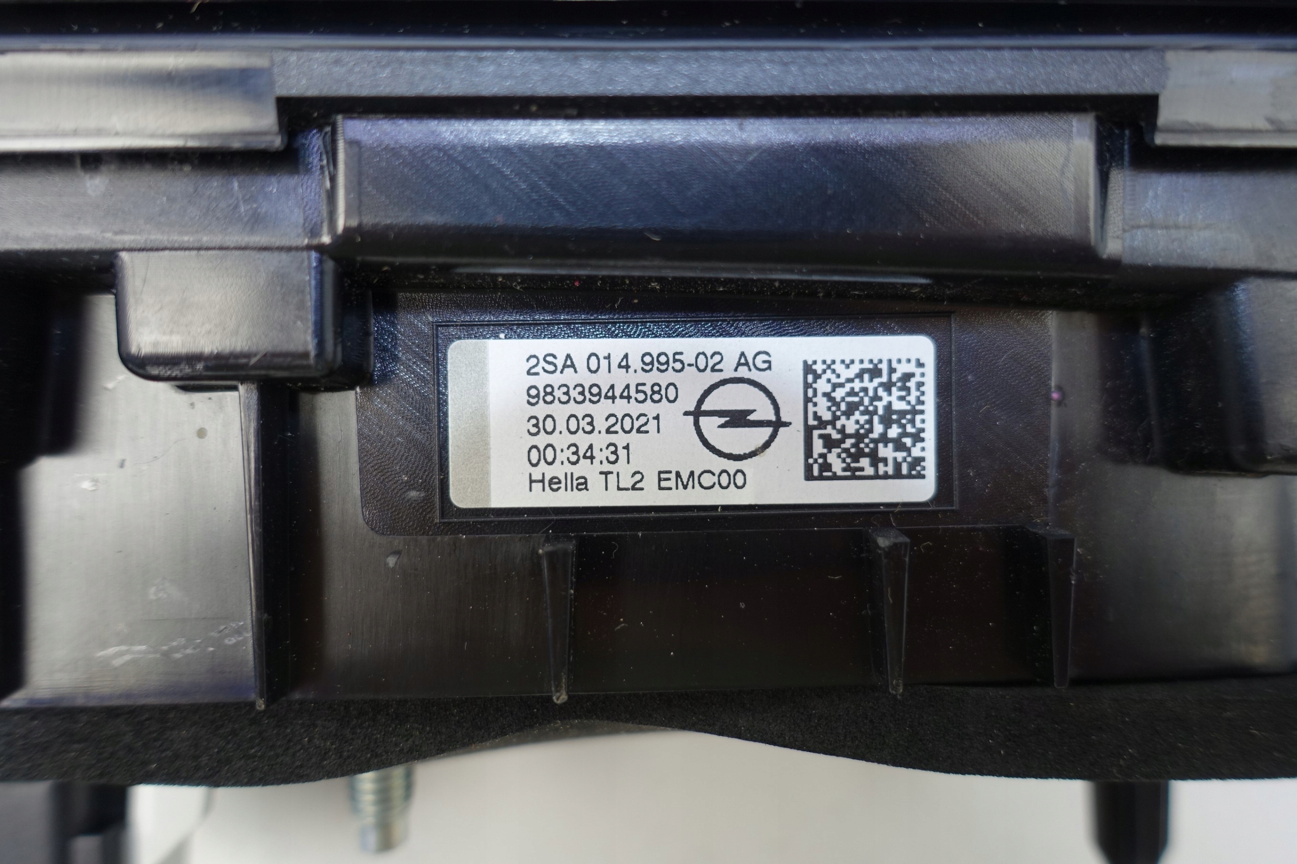 light right rear part right rear OPEL MOKKA B II 2020