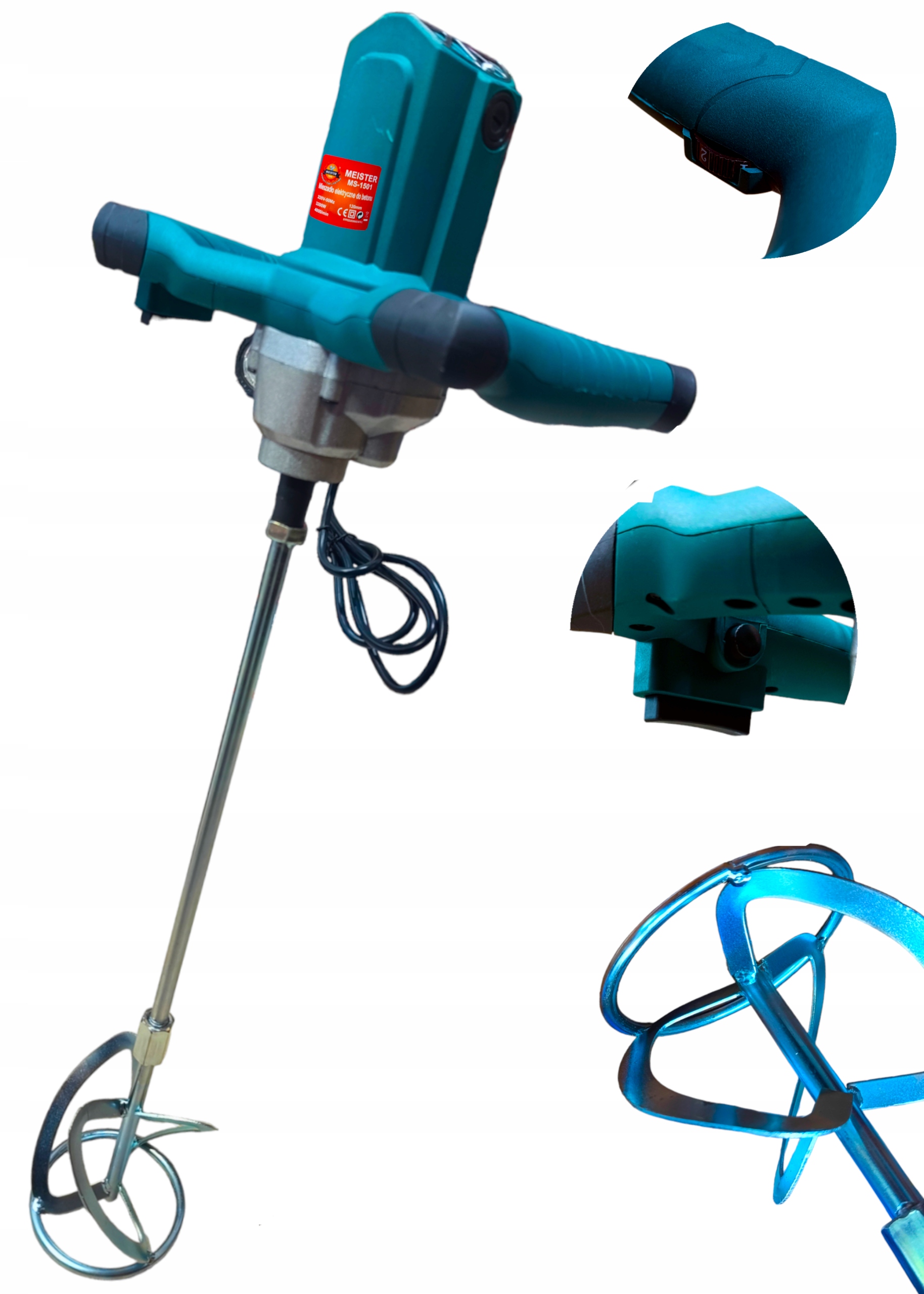 MIESZADŁO ELEKTRYCZNE DO ZAPRAW KLEJU FARB 3200W MS