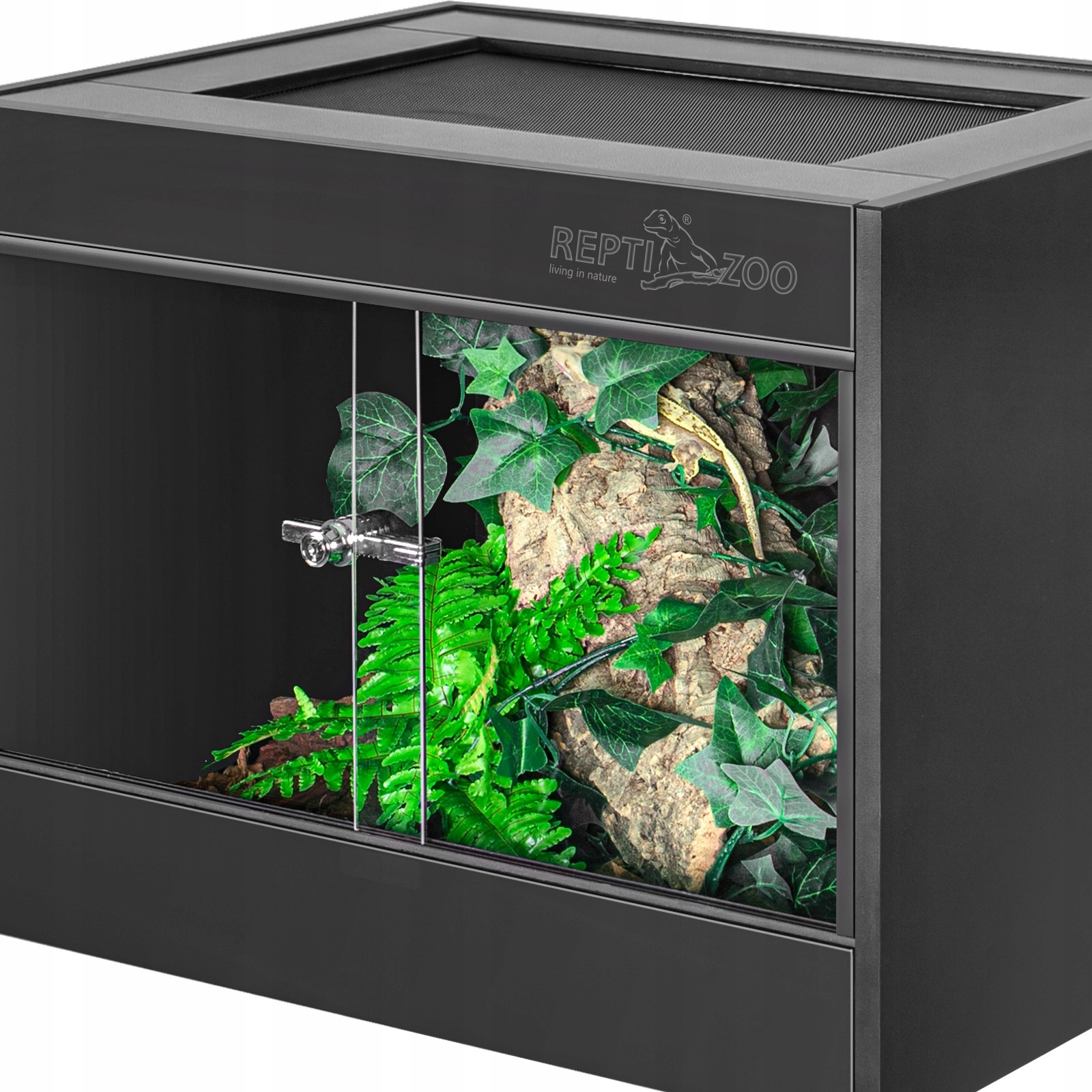 Terrarium Pvc 60X45X45 Lekkie Trwałe Odporne Na Wilgoć Z Wentylacją I Szybą
