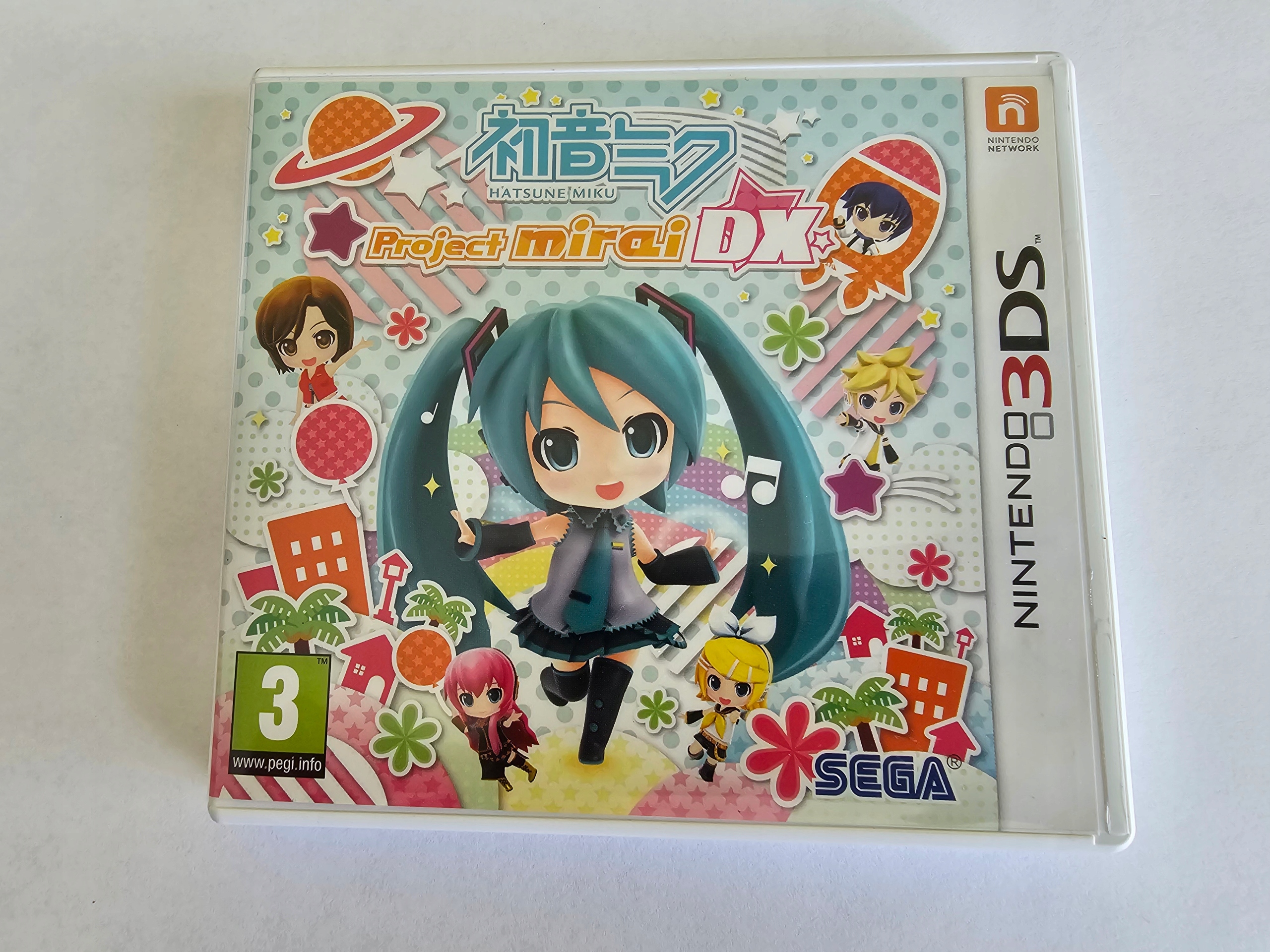 HATSUNE MIKU PROJECT MIRAI DX NINTENO 3DS