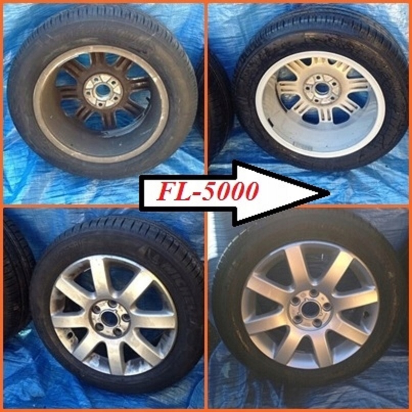 Płyn do mycia felg stalowych,aluminiowych LAUR 1L FL-5000 Numer katalogowy producenta FL-5000