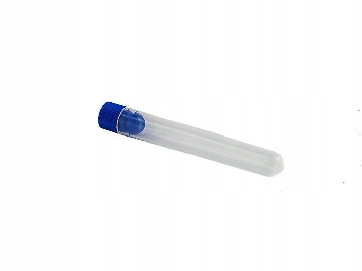 

Probówka Pp 16x65 mm z korkiem niebieskim 500 szt.