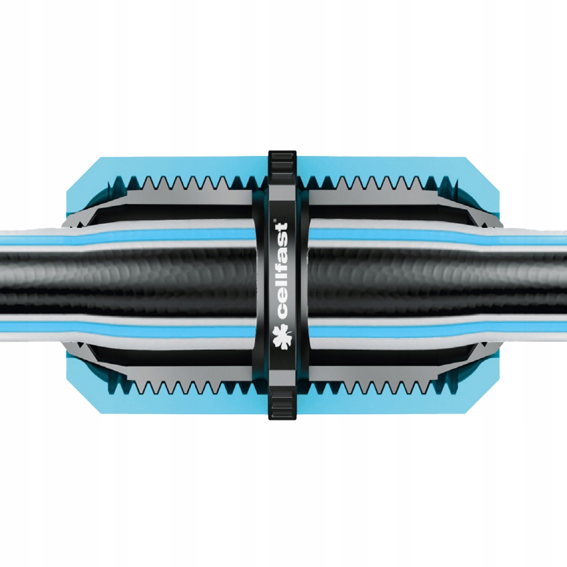 Reparator 3/4'' CELLFAST Łącznik Szybkozłączka do Naprawy Węża Ogrodowego Kod producenta 53-105