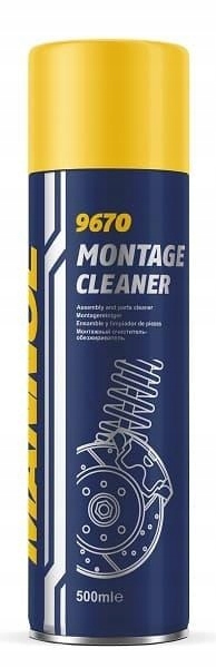 Mannol Montage Cleaner Preparat Do Odtłuszczania Hamulców 500ML Brake Clean