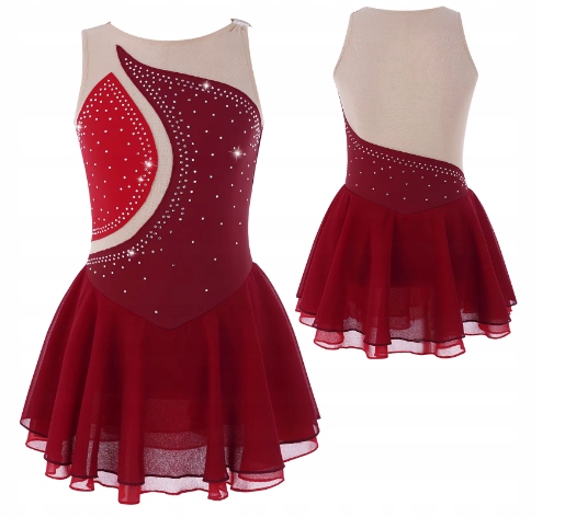 Strój Do Gimnastyki Balet Body Sukienka Do Tańca 140 Nr 2845