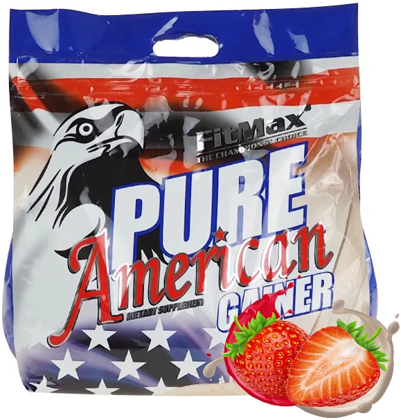 Doplněk Stravy Na Hmotu Fitmax Pure American Silný Gainer 7200 G XXL Až 120 Porcí