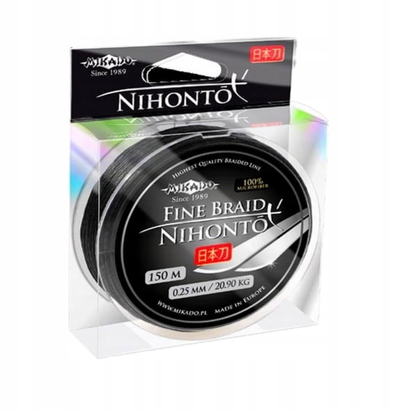

Mikado Plecionka Na Przypon Fine 0,16mm Czarna 15m
