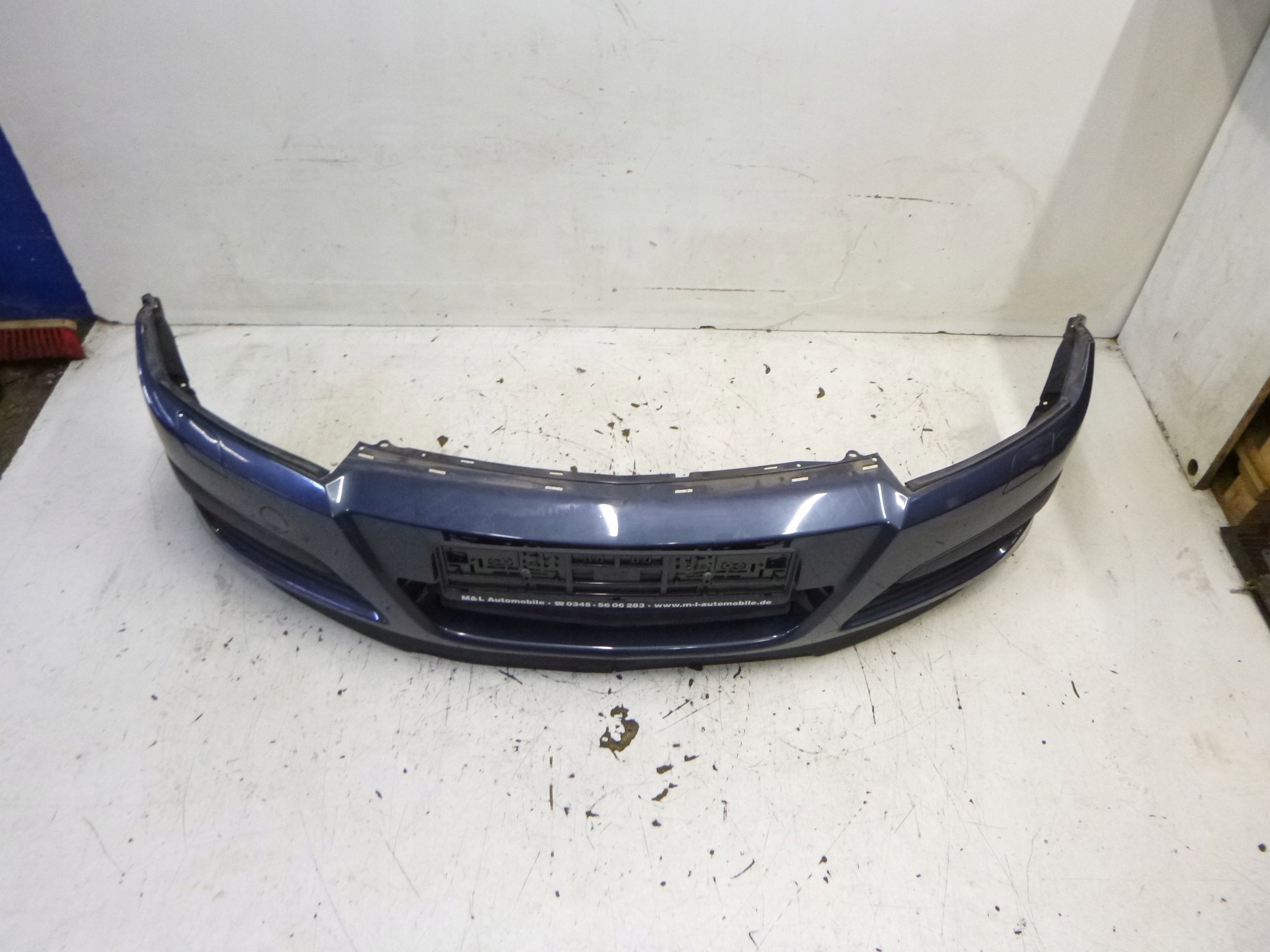 bumper front front Opel Astra H pre facelift 04-07 paint Z168 OE 332550271