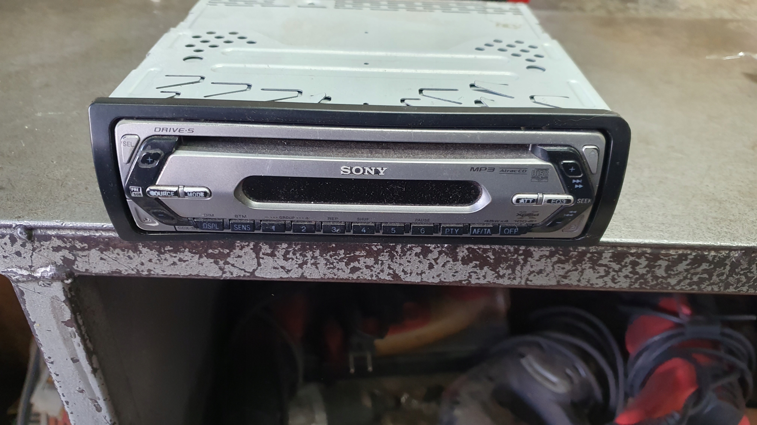 CDX-S22 radio samochodowe sony kia sportage II