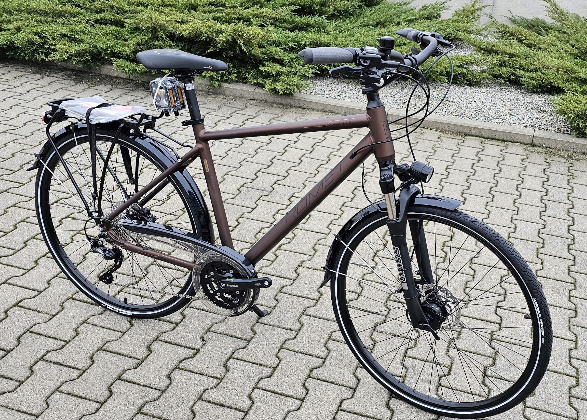 ROMET WAGANT 9 2023 brązowo-czarny L-21" ROWER-SPORT_PL Model WAGANT 9 2023