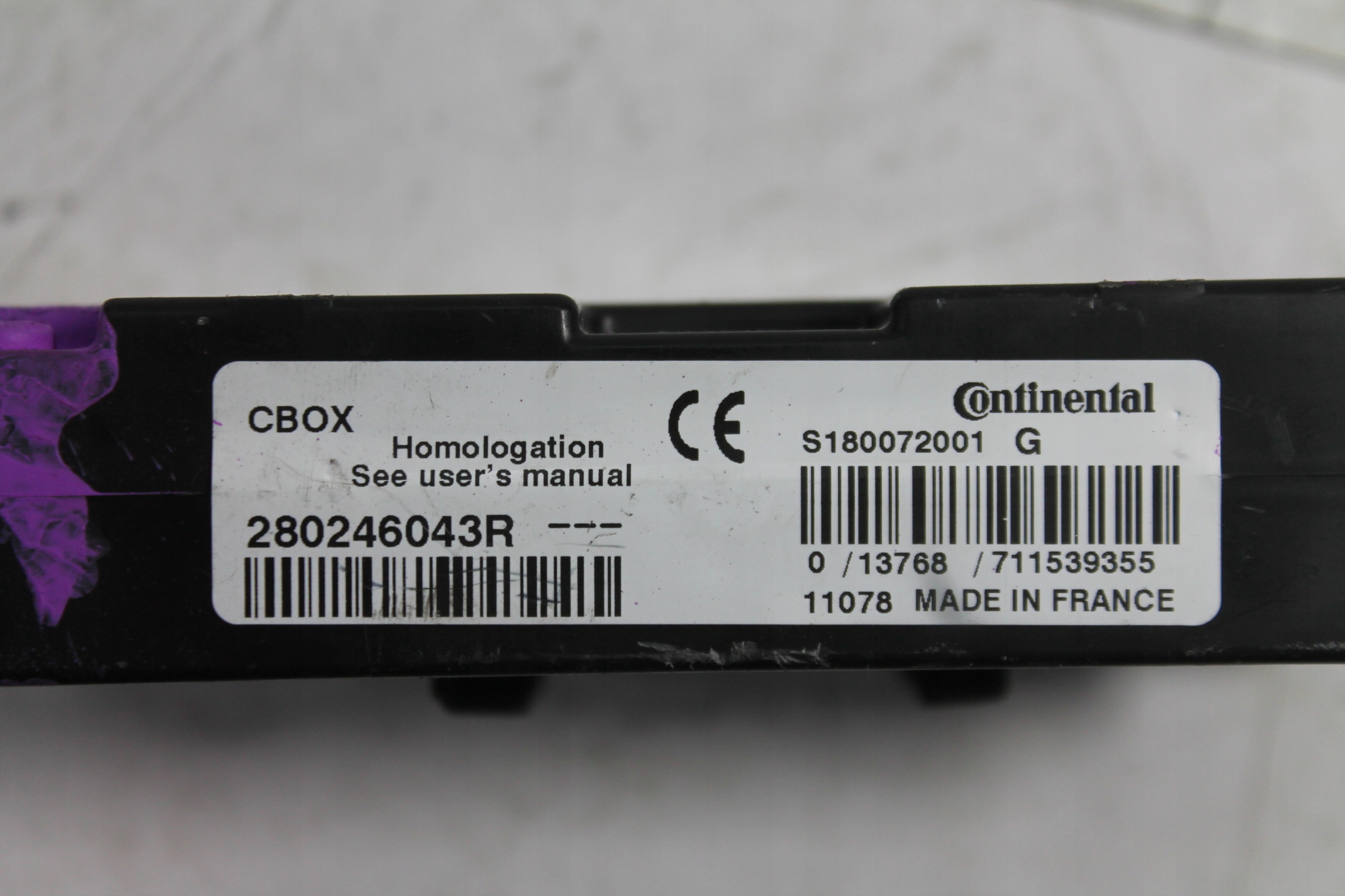 MODULO CBOX 280246043R RENAULT LATITUDE 10-15