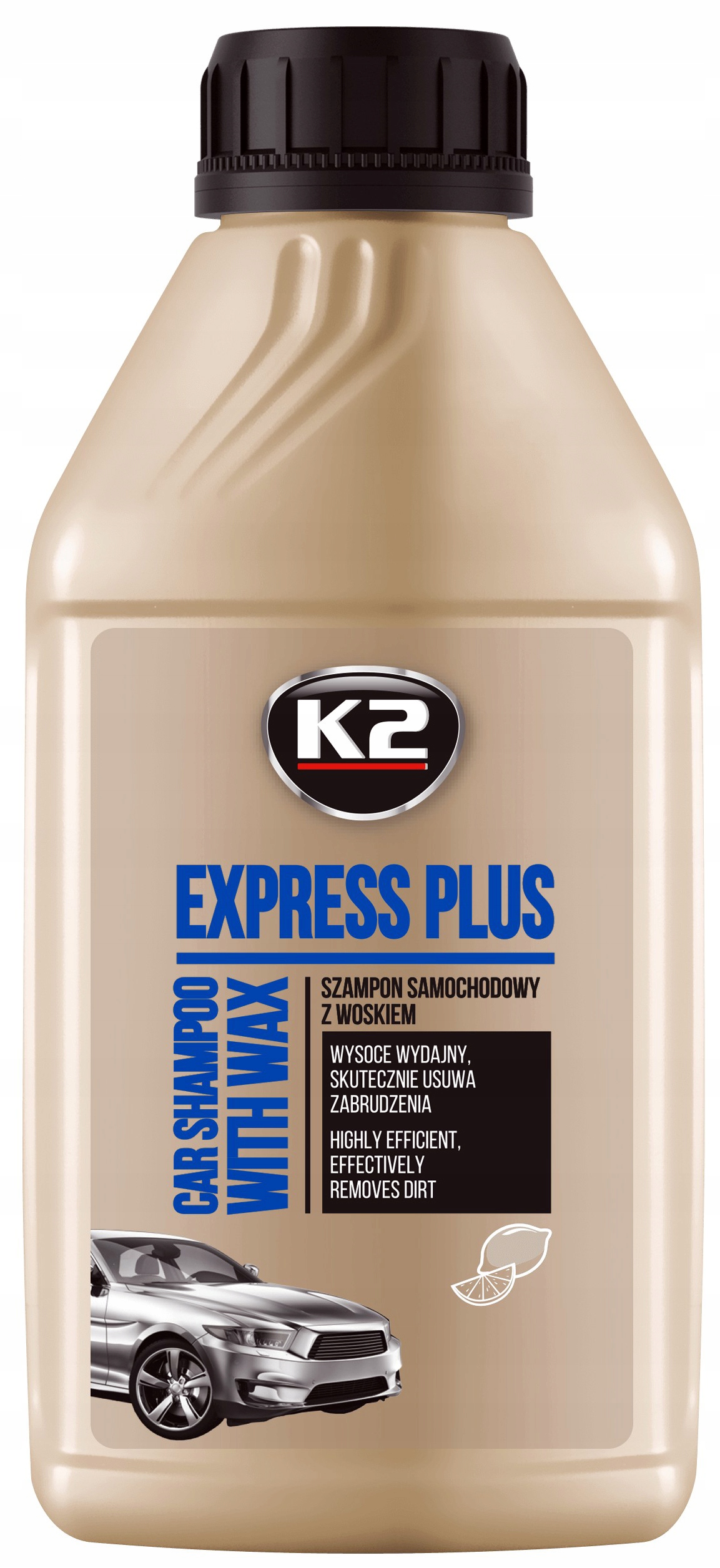 

K2 Express Plus Szampon Samochodowy Z Woskiem 0,5L