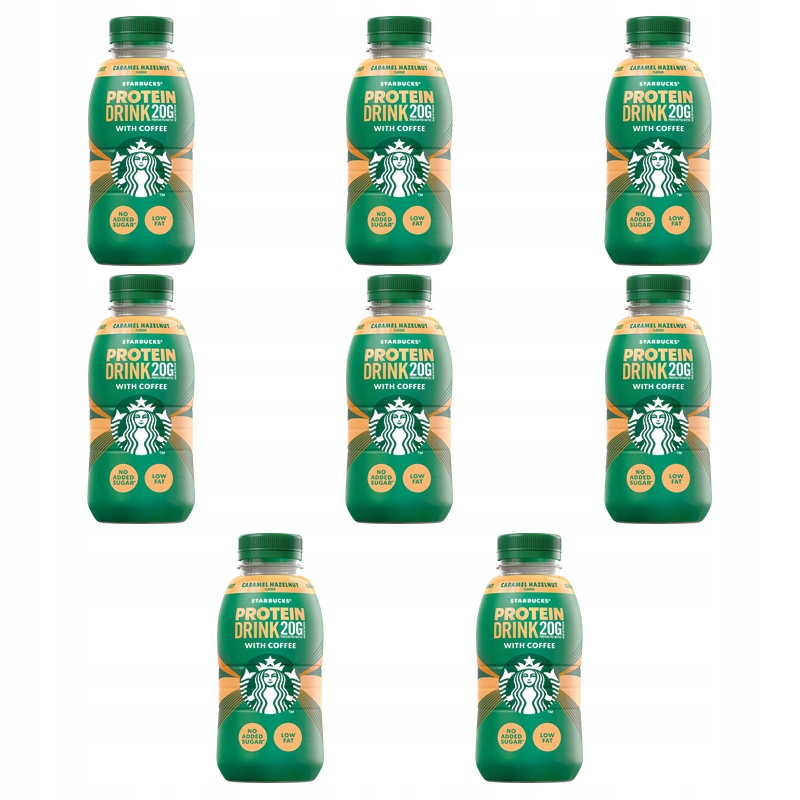 Starbucks Proteinový nápoj Caramel Hazelnut 330 ml X8