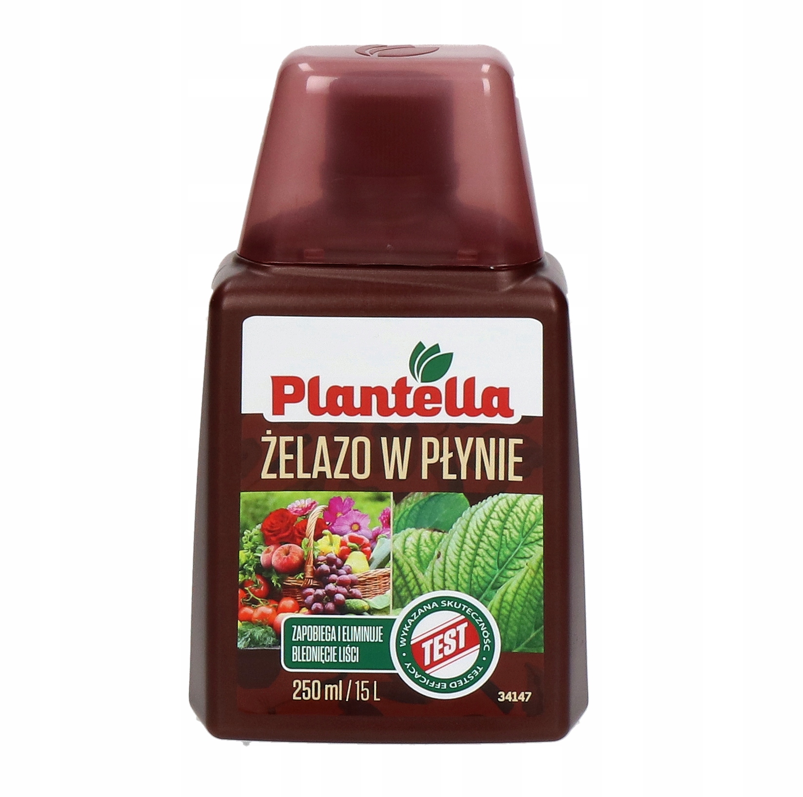 NAWÓZ MINERALNY ŻELAZO W PŁYNIE DO WARZYW POMIDORÓW OGÓRKÓW PLANTELLA 250ML Producent Unichem
