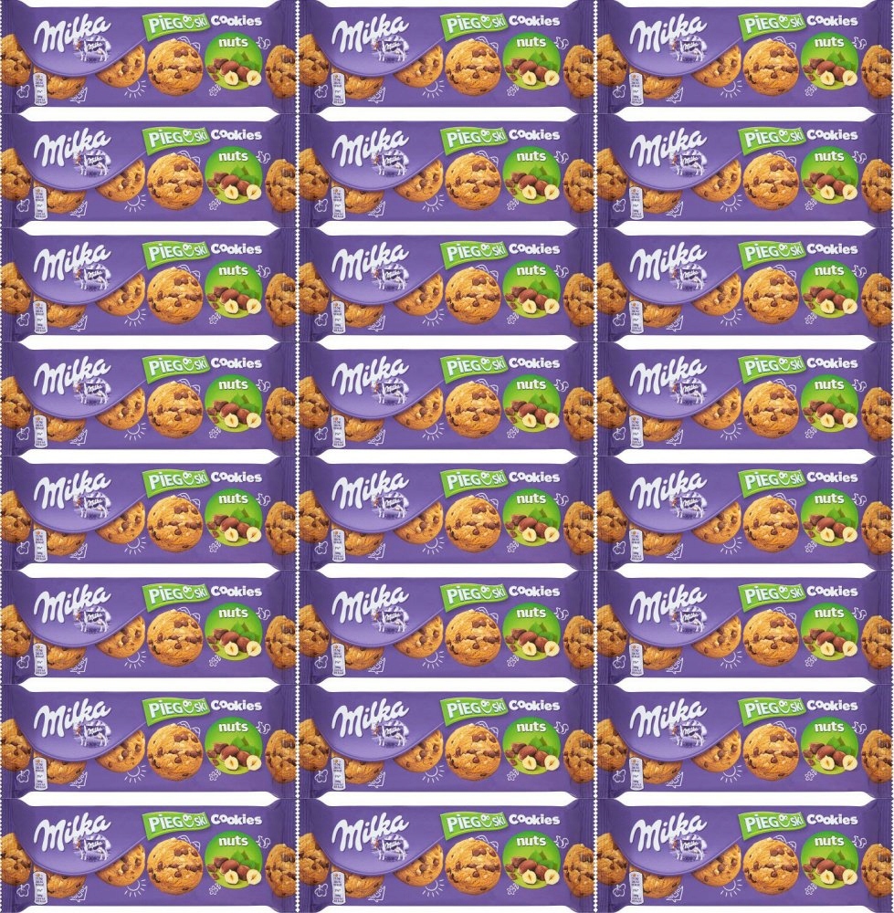 Milka Pieguski Nut 135g x24