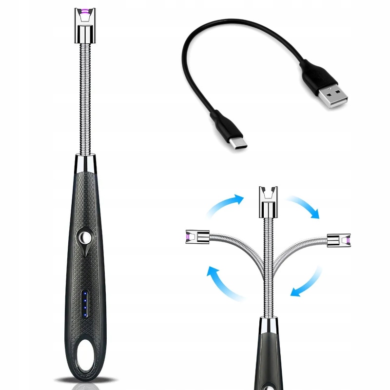 

Zapalniczka Plazmowa Usb Elektryczna Zapalarka Aku