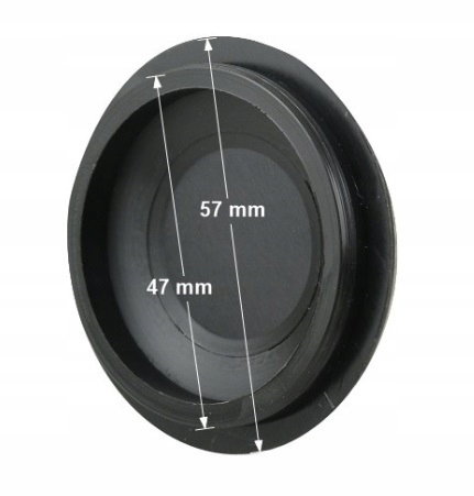 ZAŚLEPKA POKRYWKA KOŁA PRZEDNIEGO WÓZKA PALETOWEGO Długość wideł 1150 mm