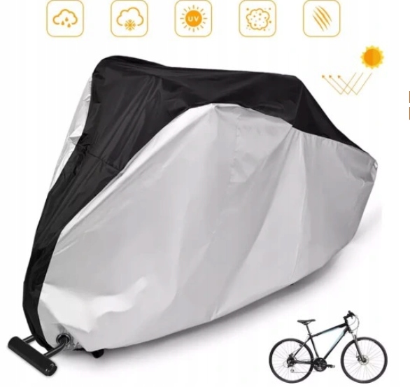 WODOODPORNY POKROWIEC NA ROWER NA ZIME DUŻY SCIĄGACZ PLANDEKA OSŁONA Marka Asato