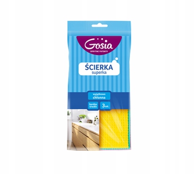 

Ścierka jak bawełna Superka Gosia 3szt