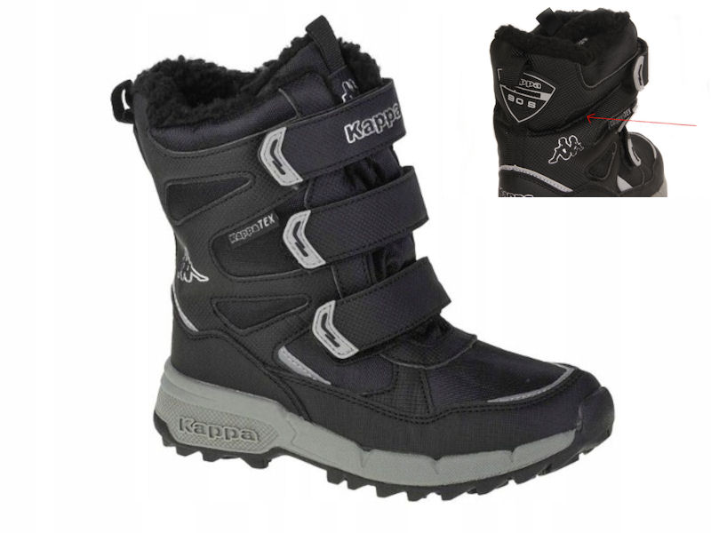 

Buty dziecięce Kappa Vipos 260902K-1115 zimowe 30