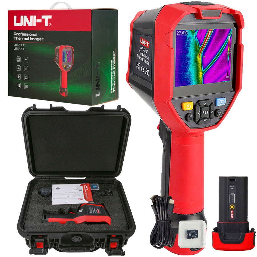 

UTi720E kamera termowizyjna 256x192 z WiFi