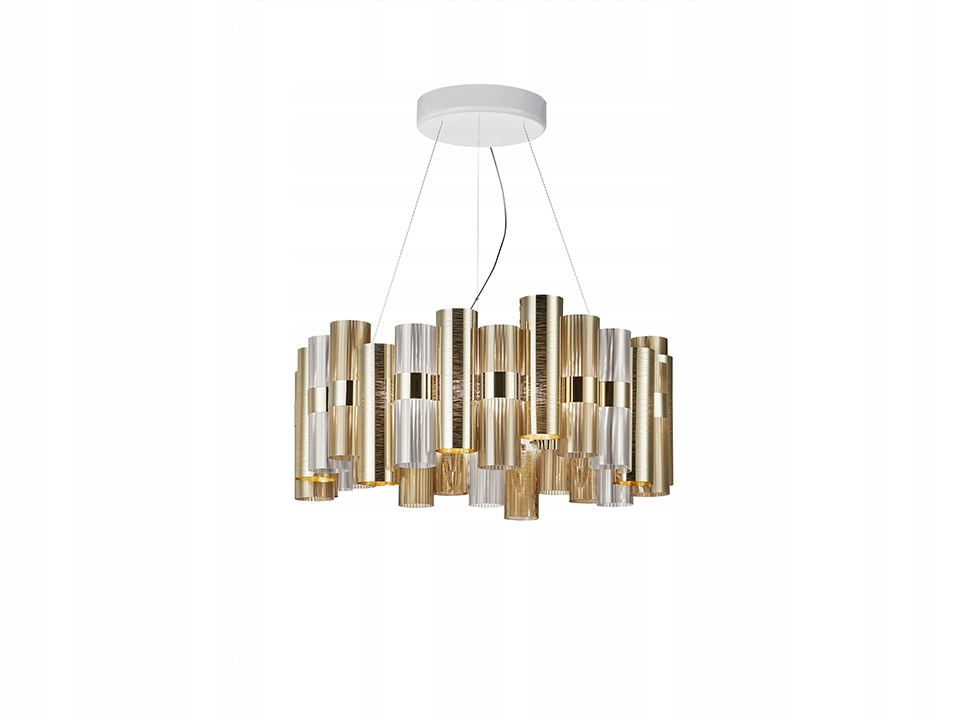 Závěsná lampa Slamp LAL87SOS00W3OF000 La Lollo Large Gold