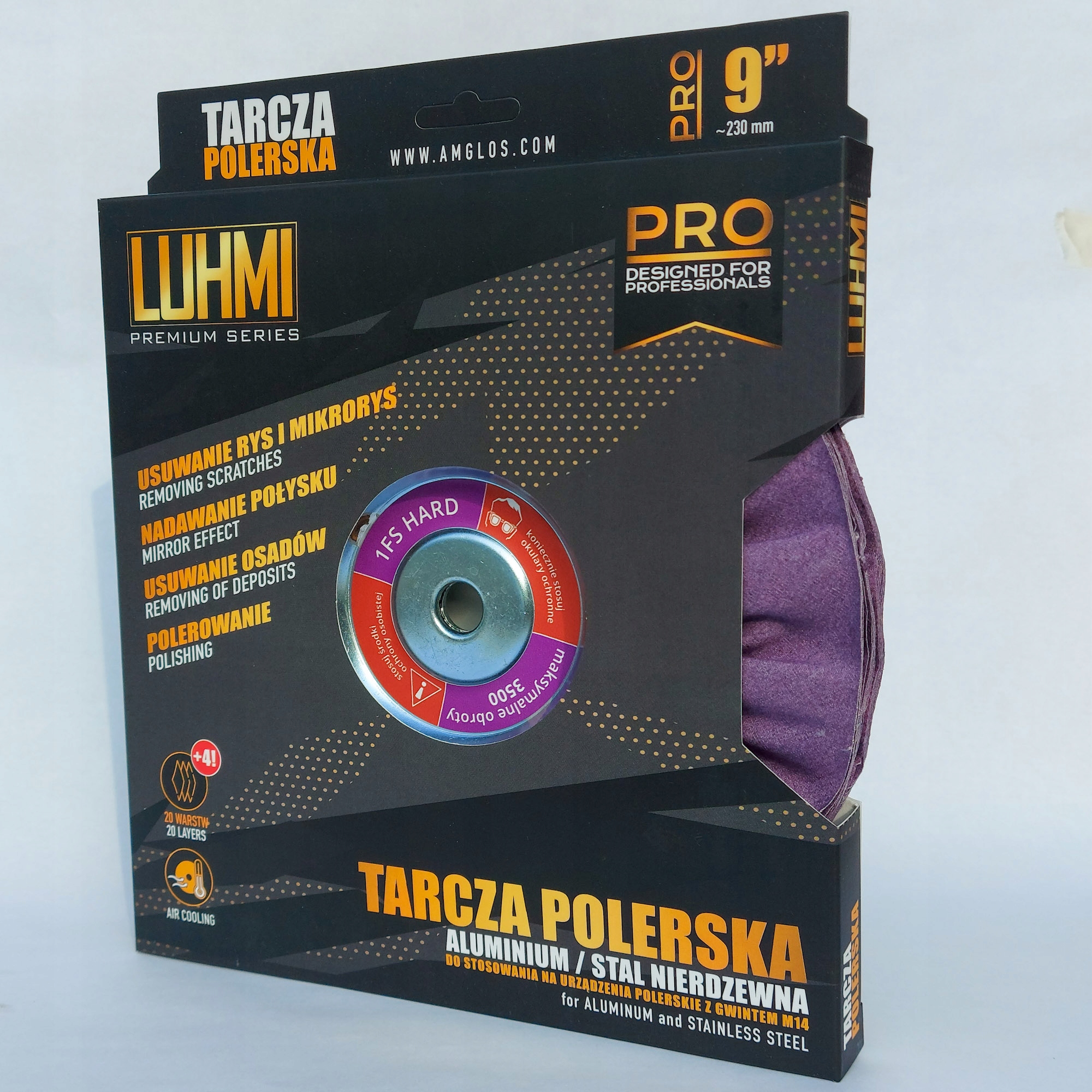 Диск 1FS Hard PRO для полірування алюмінію