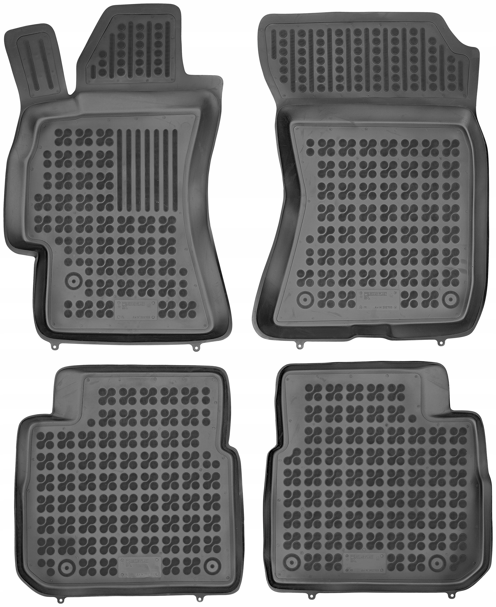 Килимки Max-Килимок резинові 202703 4 el.