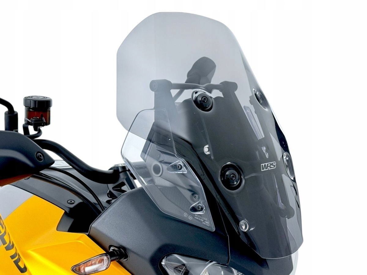 Motocyklové Sklo Wrs Touring Dark Smoke Moto Guzzi Stelvio 1000 MG005FS