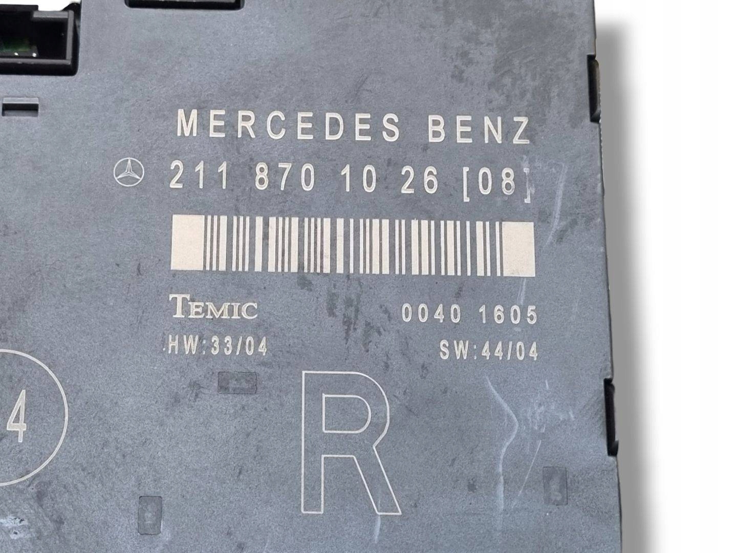 module door front right side Mercedes-Benz C W204 facelift C204 2011