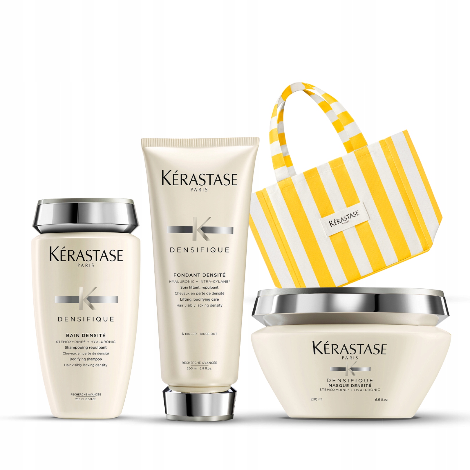Kérastase Densifique Zestaw Zwiększający Objętość Włosów Torba plażowa