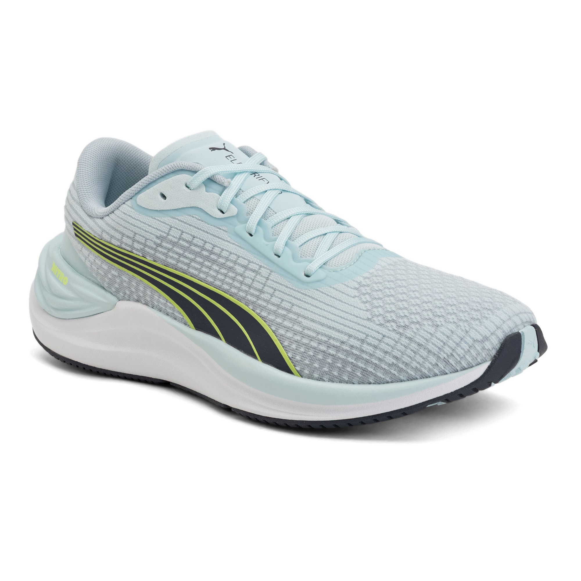Buty do biegania damskie Puma Electrify Nitro 3 nitro blue/fizzy apple