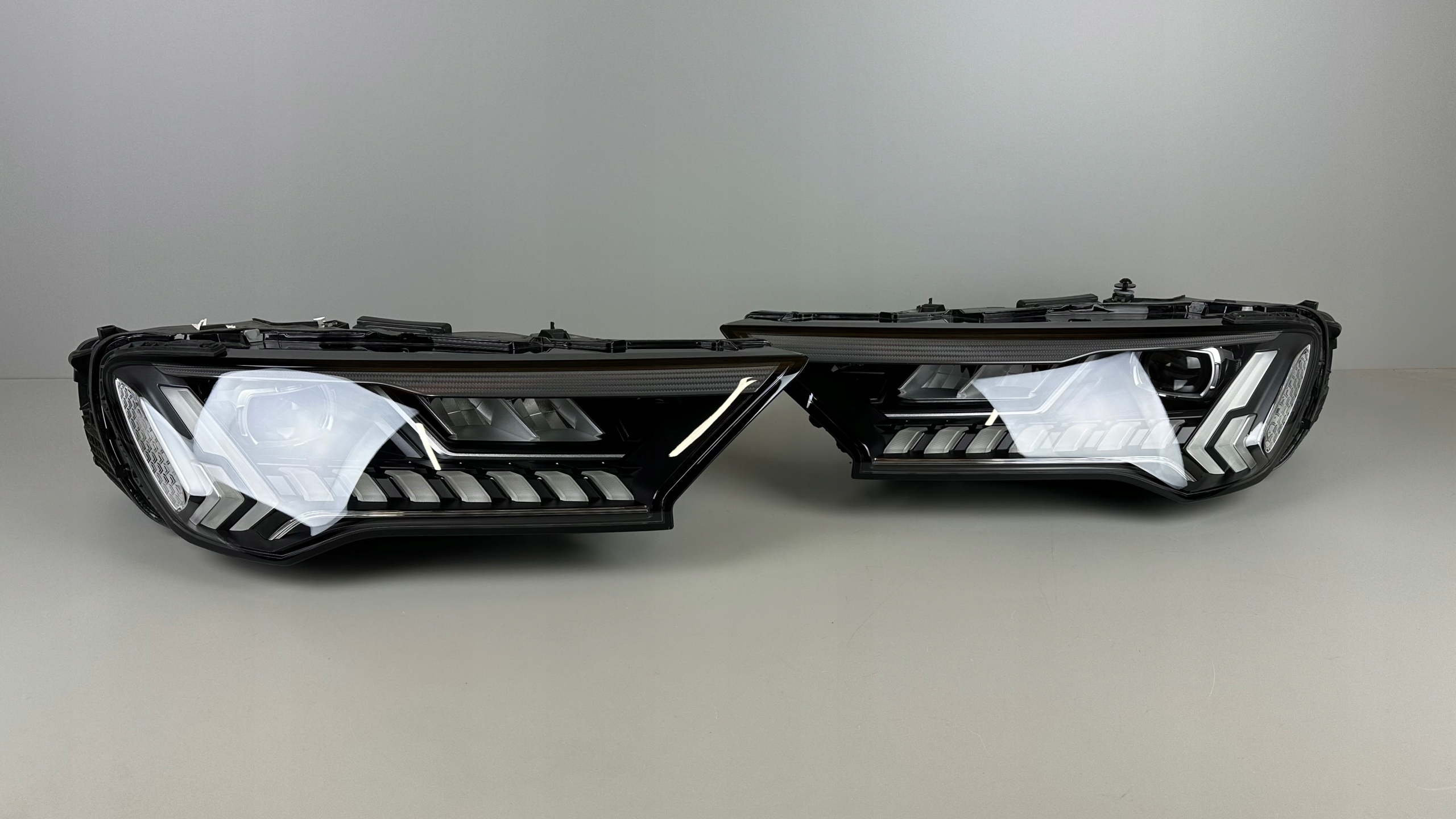 AUDI Q7m РЕСТАЙЛИНГ ФАРА ПРАВА ЛЕВА МАТРИКС 4M0941040Cm0941039c В СБОРЕ