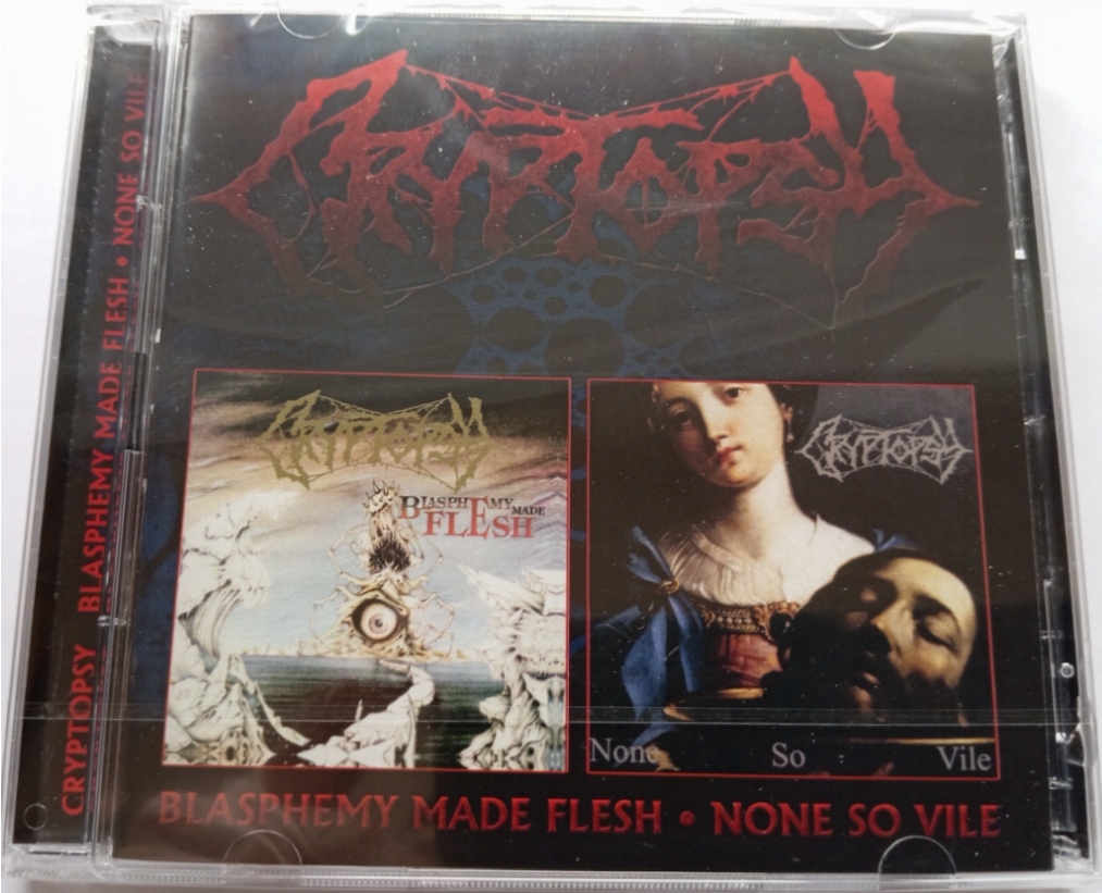 Cryptopsy Blasphemy None So Vile 2 CD death metal