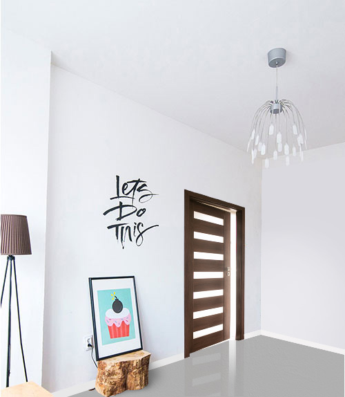 DRZWI WEWNĘTRZNE POKOJOWE OŚCIEŻNICA FUTRYNA LIFE Grubość drzwi 40 mm