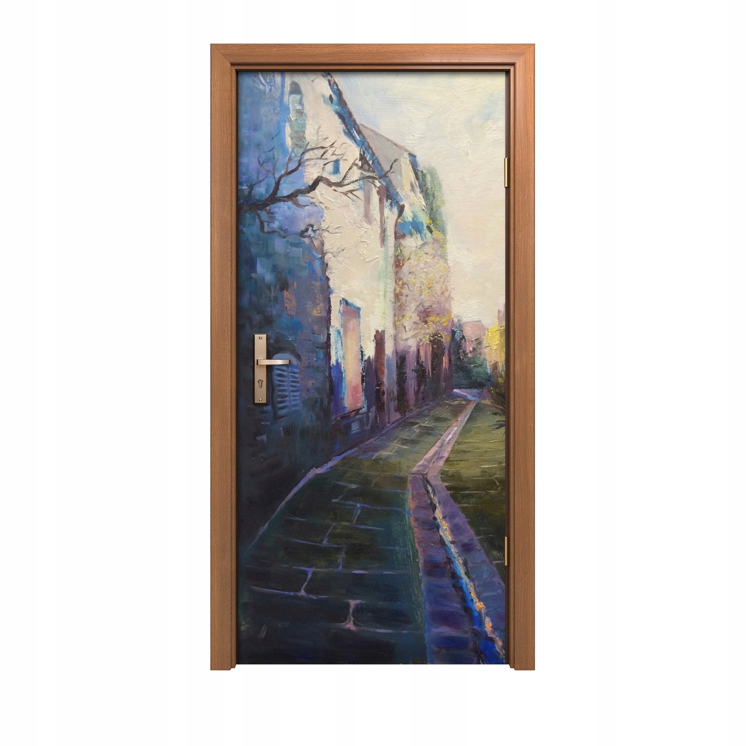 

Naklejka dekoracja domu Ulice Europa Miasto 75x205